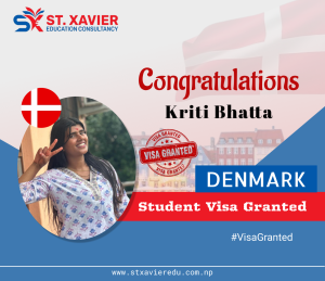 Huge Congratulation to Kriti Bhatta!!